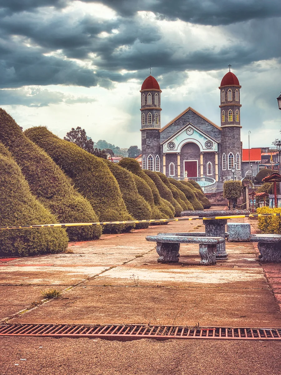 Zarcero church and topiary garden, Costa Rica