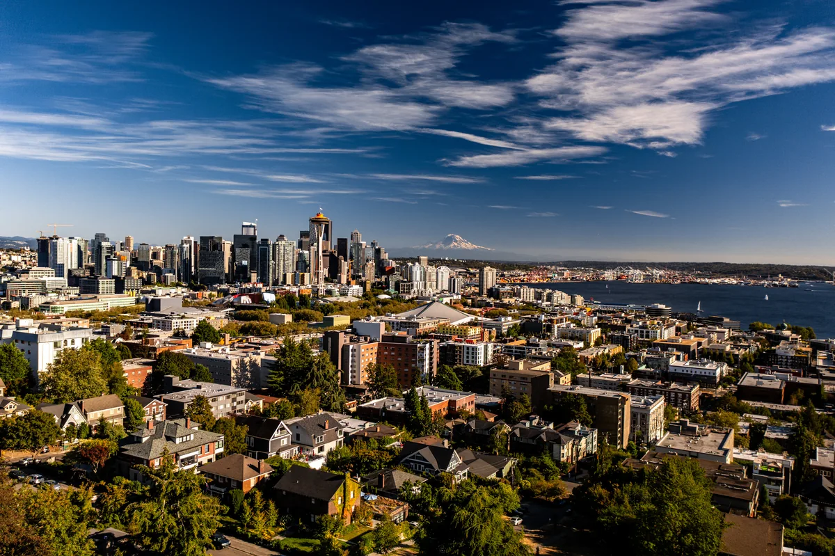 Seattle from Queen Anne, Washington