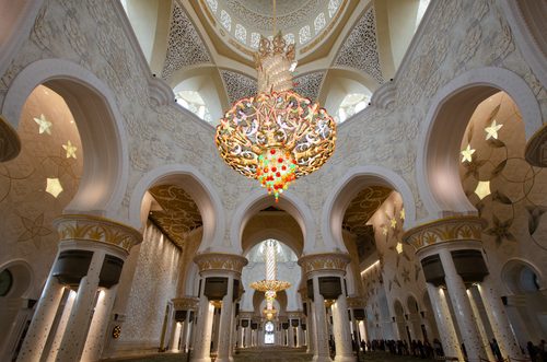 Sheikh Zayed Grand Mosque, Abu Dhabi, United Arab Emirates