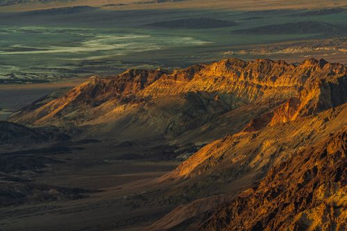 Evening light in Death Valley, California