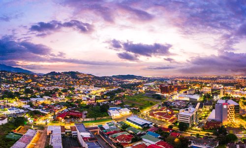 Evening over Costa Rica, Escazú