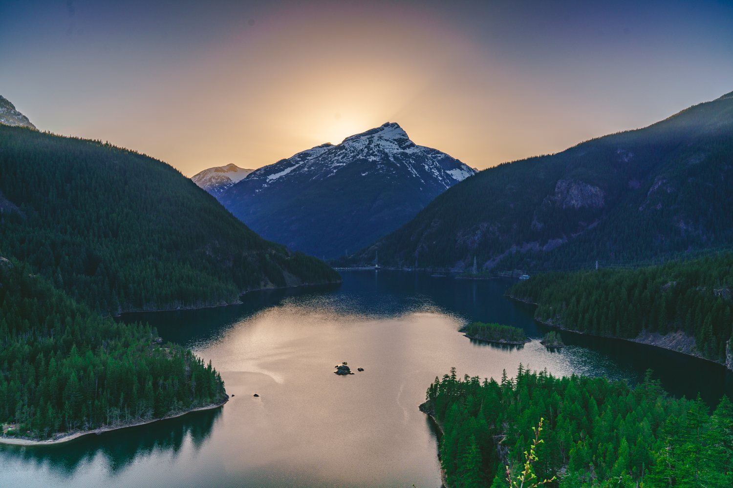 Diablo Lake Vista Point, Diablo, Washington