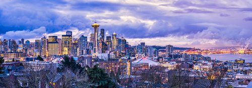 Seattle skyline, Washington